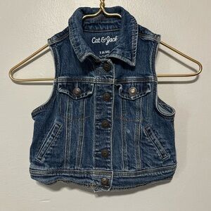 Cat & Jack Denim Vest